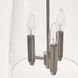 Maiden 3 Light 10.5 inch Polished Nickel Pendant Ceiling Light